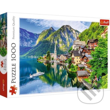 Hallstatt, Rakousko - puzzle z kategorie Města a stavby