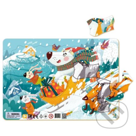 Novoroční dobrodružství - puzzle z kategorie 15 - 60 dílků