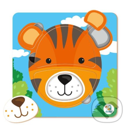 Tygr - puzzle z kategorie Maxi dílky