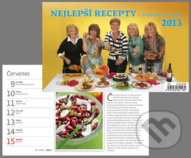 Nejlepší recepty z dámského klubu - stolní kalendář 2013, Helma, 2012