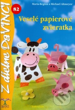 Veselé papierové zvieratká - kniha z kategorie Pro děti