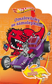 Hot Wheels - Omalovánky se samolepkami, Egmont ČR, 2012