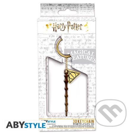 Harry Potter 3D kovová kľúčenka, ABYstyle, 2021