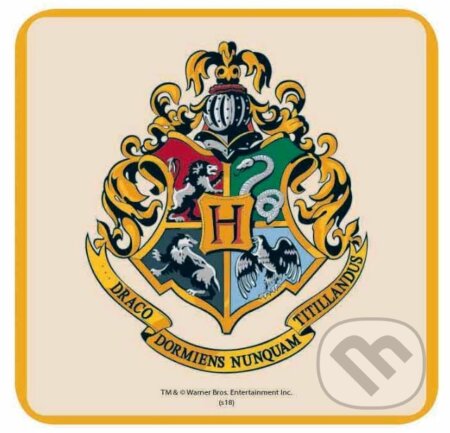 Set 6 tácok pod poháre Harry Potter: Erb Rokfort, Harry Potter, 2018