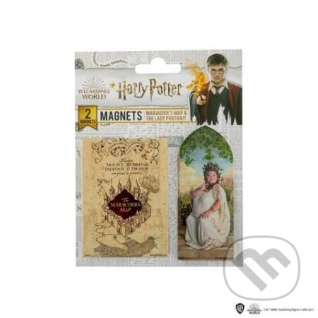 Harry Potter Magnety - Záškodnícka mapa a..., Distrineo, 2021