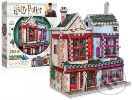 Harry Potter: Puzzle Wrebbit 3D - puzzle z kategorie 3D puzzle