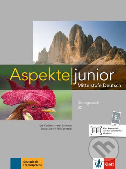 Aspekte junior 2 (B2) – Arbeitsbuch + online MP3, Klett, 2020
