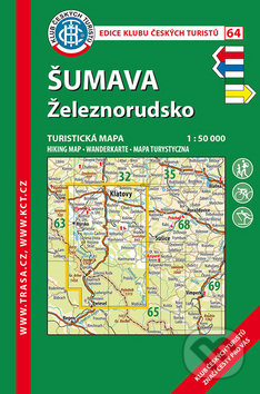 Šumava, Železnorudsko 1:50 000, Klub českých turistů, 2019