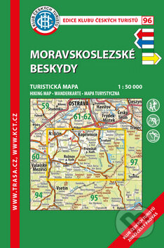 Moravskoslezské Beskydy 1:50 000, Klub českých turistů, 2019