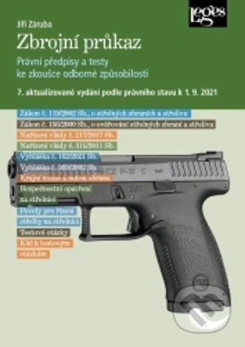 Zbrojní průkaz - Jiří Záruba, Leges, 2021