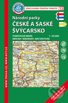 Národní parky: České a Saské Švýcarsko 1:50 000, Klub českých turistů, 2019