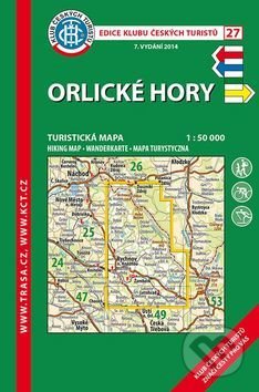 Orlické hory 1:50 000, Klub českých turistů, 2017