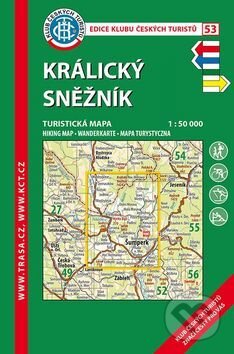 Kralický Sněžník 1:50 000, Klub českých turistů, 2017