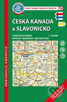 Česká Kanada a Slavonicko 1:50 000, Klub českých turistů, 2017