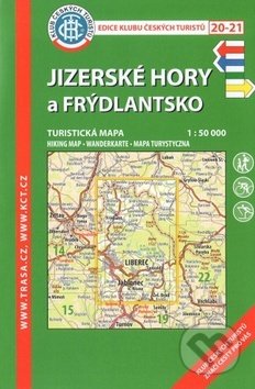 Jizerské hory a Frýdlantsko 1:50 000, Klub českých turistů, 2019