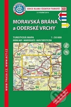 Moravská brána a Oderské vrchy 1:50 000, Klub českých turistů, 2018