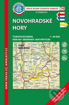 Novohradské hory 1:50 000, Klub českých turistů, 2017