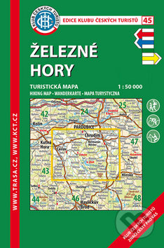 Železné hory 1:50 000 (Turistická mapa) - kniha z kategorie Mapy a cestování