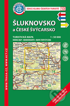 Šluknovsko a České Švýcarsko 1.50 000, Klub českých turistů, 2019