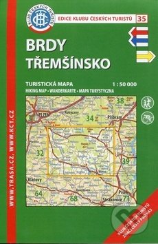Brdy, Třemšínsko 1:50 000, Klub českých turistů, 2019