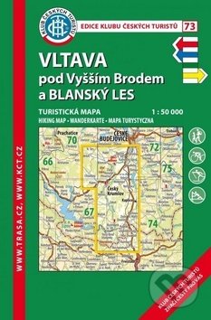 Vltava pod Vyšším Brodem a Blanský les (Turistická mapa) - kniha z kategorie Mapy