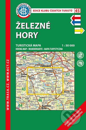Železné hory 1:50 000 (Turistická mapa) - kniha z kategorie Mapy a cestování