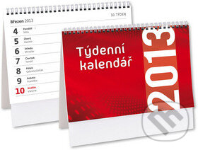 Týdenní kalendář 2013, Stil calendars, 2012