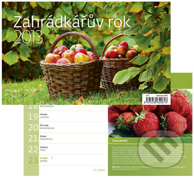 Zahradkářův rok - stolní kalendář 2013, Helma, 2012