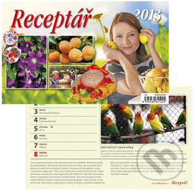 Receptář - stolní kalendář 2013, Helma, 2012