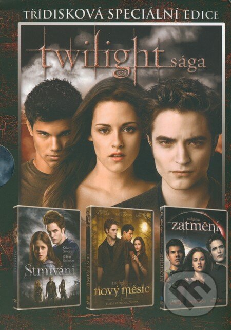 Twilight sága - Kolekce 3 DVD - David Slade