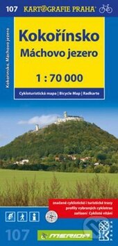 Kokořínsko, Máchovo jezero 1:70 000 (Cykloturistická mapa č. 107)