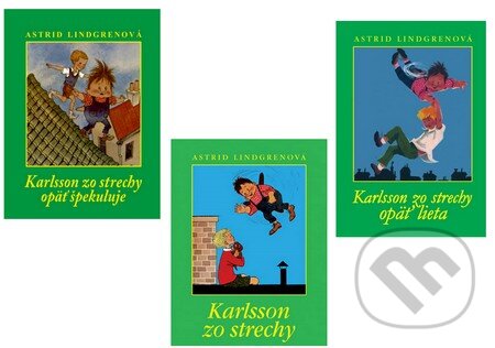 Karlsson zo strechy (Komplet) - Astrid Lindgren, Slovart