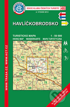 Havlíčkobrodsko 1:50 000, Klub českých turistů, 2017