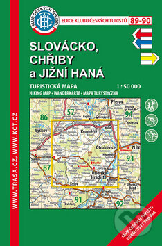 Slovácko, Chřiby a Jižní Haná 1:50 000, Klub českých turistů, 2020