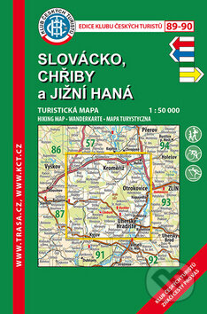 Slovácko, Chřiby a Jižní Haná 1:50 000 (Turistická mapa) - kniha z kategorie Mapy