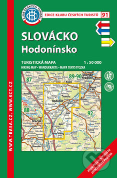Slovácko, Hodonínsko 1:50 000, Klub českých turistů, 2018