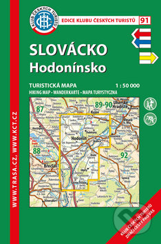 Slovácko, Hodonínsko 1:50 000 (Turistická mapa) - kniha z kategorie Mapy