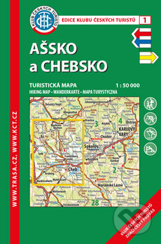 Ašsko a Chebsko 1:50 000, Klub českých turistů, 2019