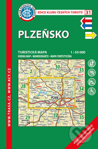 Plzeňsko 1:50 000, Klub českých turistů, 2020