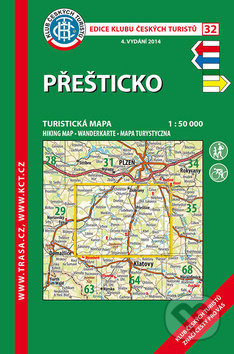 Přešticko 1:50 000, Klub českých turistů, 2017