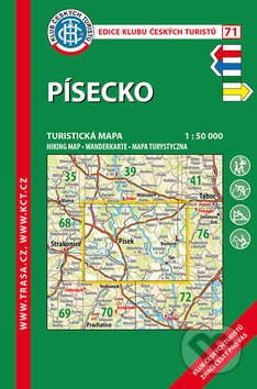 Písecko 1:50 000, Klub českých turistů, 2015