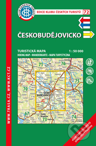 Českobudějovicko 1:50 000, Klub českých turistů, 2021