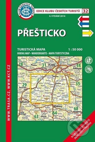 Přešticko 1:50 000, Klub českých turistů, 2020