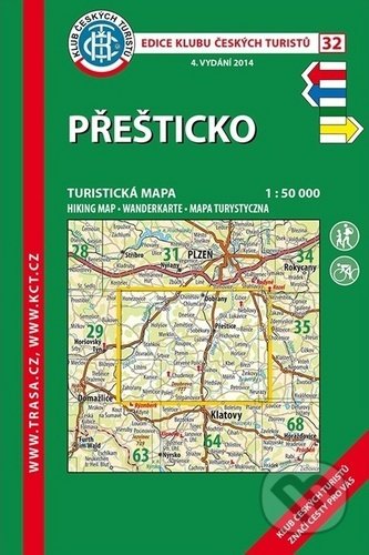 Přešticko 1:50 000 (Turistická mapa) - kniha z kategorie Mapy