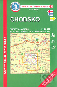 Chodsko 1:50 000, Klub českých turistů, 2012