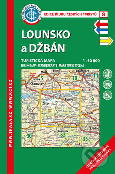Lounsko a Džbán 1:50 000, Klub českých turistů, 2019