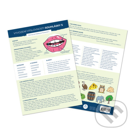 Vyvození výslovnosti souhlásky S - Šárka Smitková - kniha z kategorie Logopedie