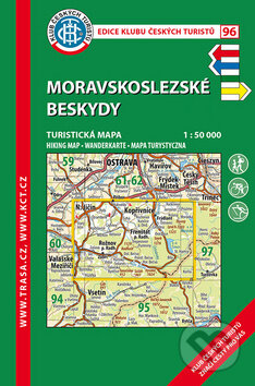 Moravskoslezské Beskydy 1:50 000, Klub českých turistů, 2016