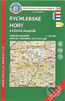 Rychlebské hory a Lázně Jeseník 1:50 000, Klub českých turistů, 2017