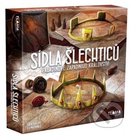 Paladinové Západního království: Sídla Šlechticů - rozšíření - hra z kategorie Hry pro náročné